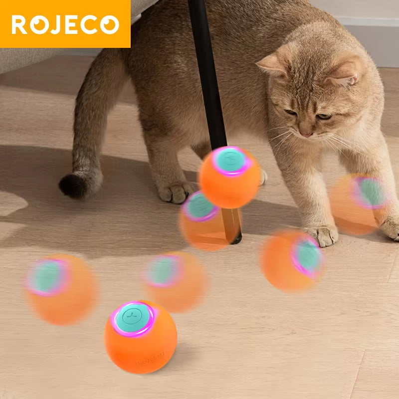 Smart Pet Toys Cat Bouncing Ball Automatic Rolling Ball