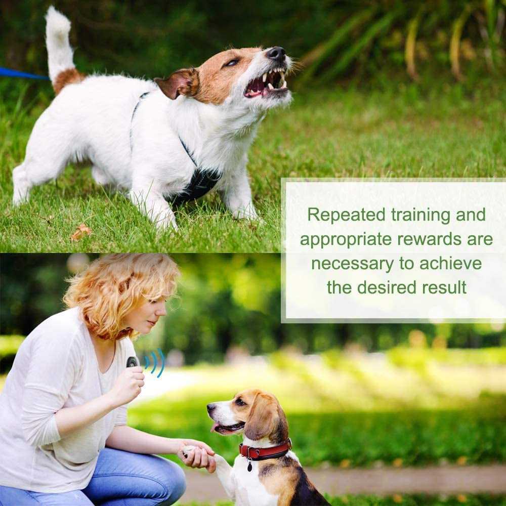 Ultrasonic Dog Barking Deterrent Device, Anti-Barking Device for Dogs Bark Buddy anti Bark Device for Dogs, Safe for Dogs,No Need to Shout or Hit,Indoor and Outdoor