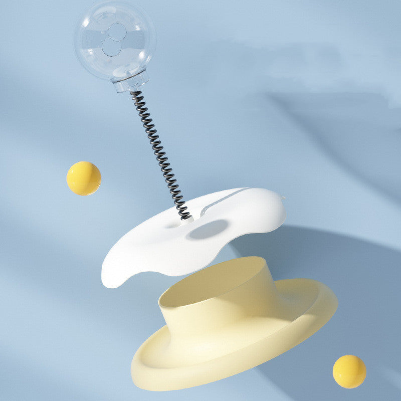 Cat Leakage Food 2 in 1 Toys Turntable Ball Toys 