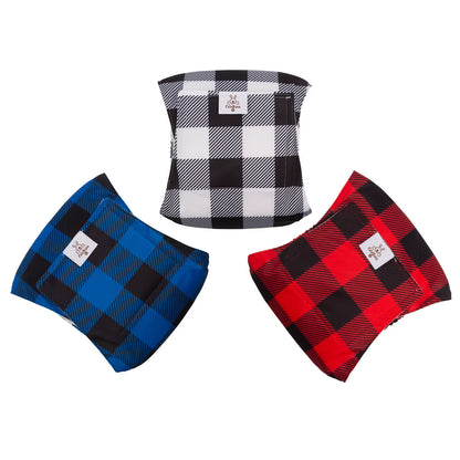 (3Pcs per Pack) Cute bone Reusable Male Dog Diapers