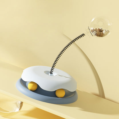 Cat Leakage Food 2 in 1 Toys Turntable Ball Toys 