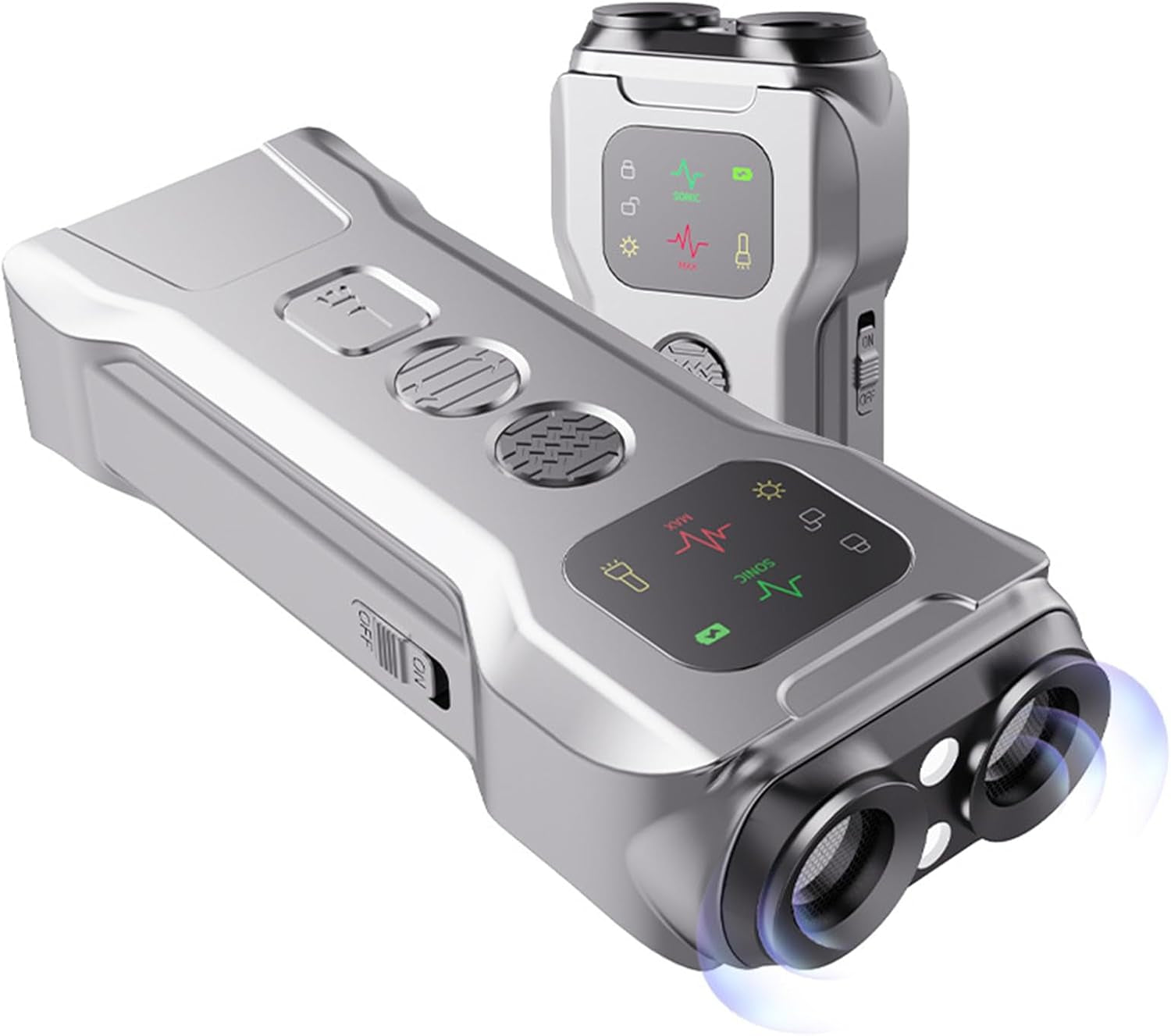 Dog Barks No More Dog Training Device, 5 in 1 Rechargable Ultrasonic anti Barking Device 35FT with High Low Mode, Safe & Painless, Dog Bark Deterrent Devices Portable Bad Haviour Stopper