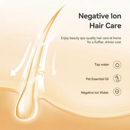  Pet Steam Comb Cat Electric Spray Brushes for Dog Hair Removal 